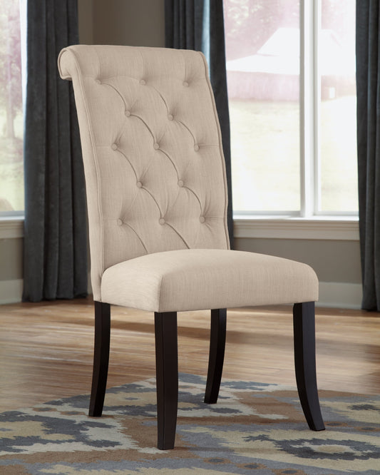 Tripton Dining UPH Side Chair (2/CN) at Walker Mattress and Furniture Locations in Cedar Park and Belton TX.