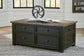 Tyler Creek Coffee Table with 1 End Table at Walker Mattress and Furniture Locations in Cedar Park and Belton TX.