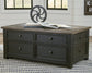 Tyler Creek Coffee Table with 2 End Tables at Walker Mattress and Furniture Locations in Cedar Park and Belton TX.