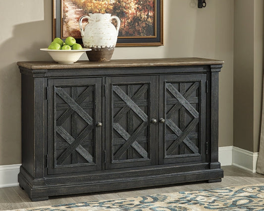 Tyler Creek Dining Room Server at Walker Mattress and Furniture Locations in Cedar Park and Belton TX.