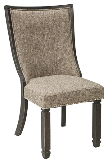 Tyler Creek Dining UPH Side Chair (2/CN) at Walker Mattress and Furniture Locations in Cedar Park and Belton TX.