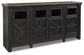 Tyler Creek Extra Large TV Stand at Walker Mattress and Furniture Locations in Cedar Park and Belton TX.