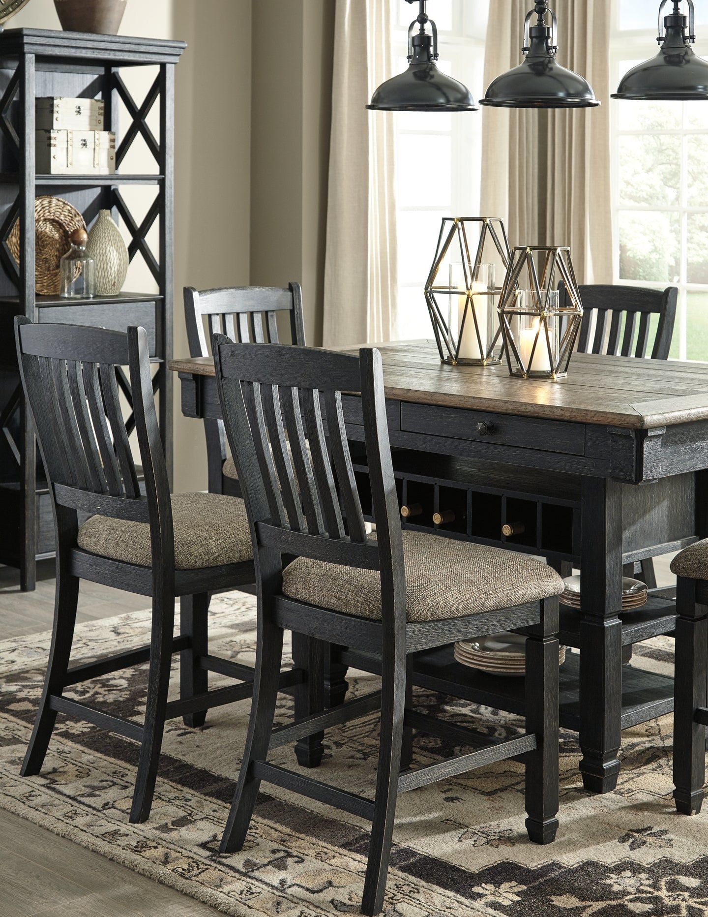 Tyler Creek RECT Dining Room Counter Table at Walker Mattress and Furniture Locations in Cedar Park and Belton TX.