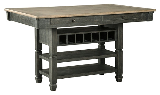 Tyler Creek RECT Dining Room Counter Table at Walker Mattress and Furniture Locations in Cedar Park and Belton TX.