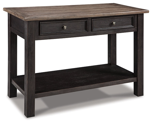 Tyler Creek Sofa Table at Walker Mattress and Furniture Locations in Cedar Park and Belton TX.
