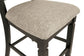 Tyler Creek Upholstered Barstool (2/CN) at Walker Mattress and Furniture Locations in Cedar Park and Belton TX.