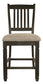Tyler Creek Upholstered Barstool (2/CN) at Walker Mattress and Furniture Locations in Cedar Park and Belton TX.
