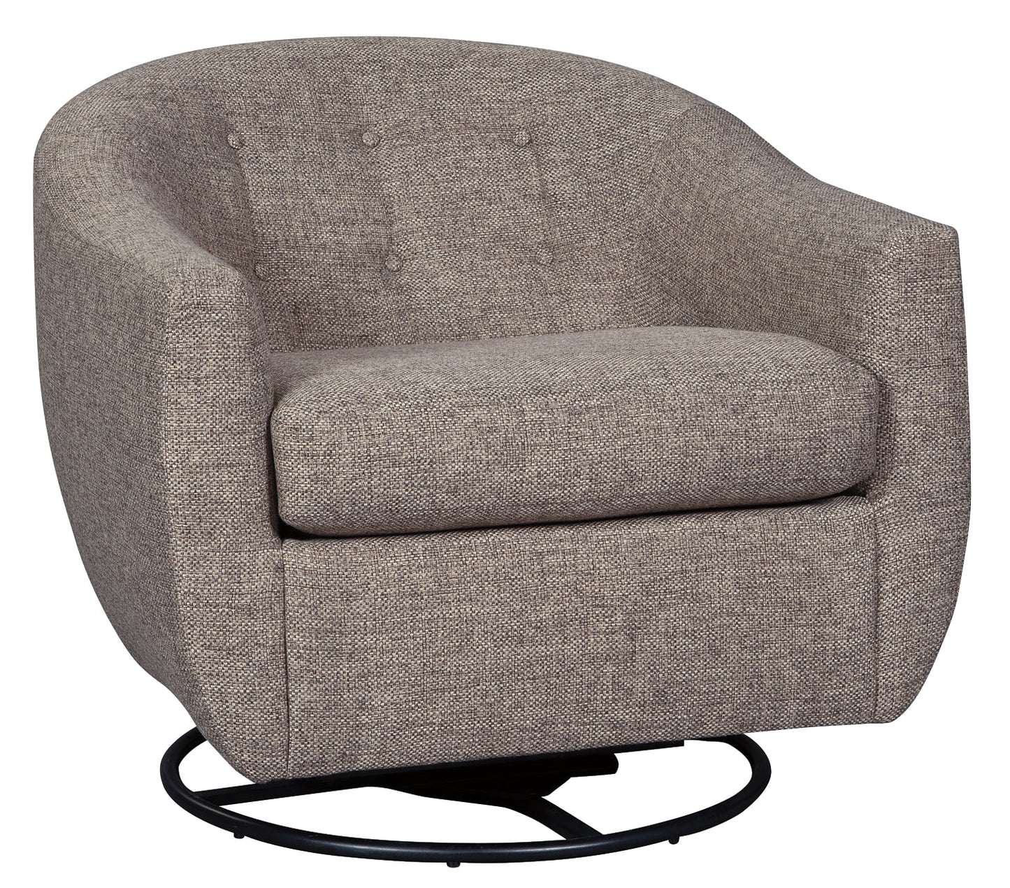 Upshur Swivel Glider Accent Chair at Walker Mattress and Furniture Locations in Cedar Park and Belton TX.