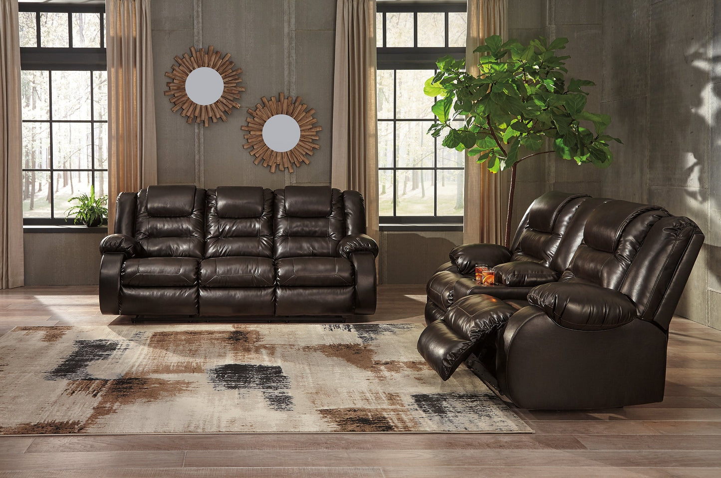 Vacherie Sofa, Loveseat and Recliner at Walker Mattress and Furniture Locations in Cedar Park and Belton TX.