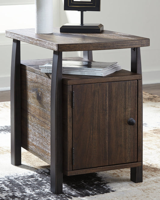 Vailbry Chair Side End Table at Walker Mattress and Furniture Locations in Cedar Park and Belton TX.