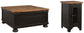 Valebeck Coffee Table with 1 End Table at Walker Mattress and Furniture Locations in Cedar Park and Belton TX.