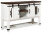 Valebeck Dining Room Server at Walker Mattress and Furniture Locations in Cedar Park and Belton TX.
