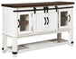 Valebeck Dining Room Server at Walker Mattress and Furniture Locations in Cedar Park and Belton TX.