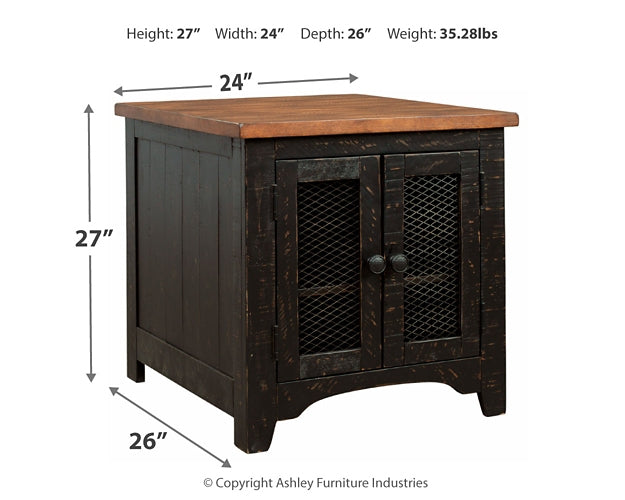 Valebeck Rectangular End Table at Walker Mattress and Furniture Locations in Cedar Park and Belton TX.