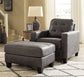 Venaldi Chair and Ottoman at Walker Mattress and Furniture Locations in Cedar Park and Belton TX.