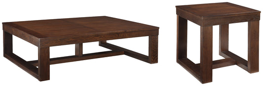 Watson Coffee Table with 1 End Table at Walker Mattress and Furniture Locations in Cedar Park and Belton TX.