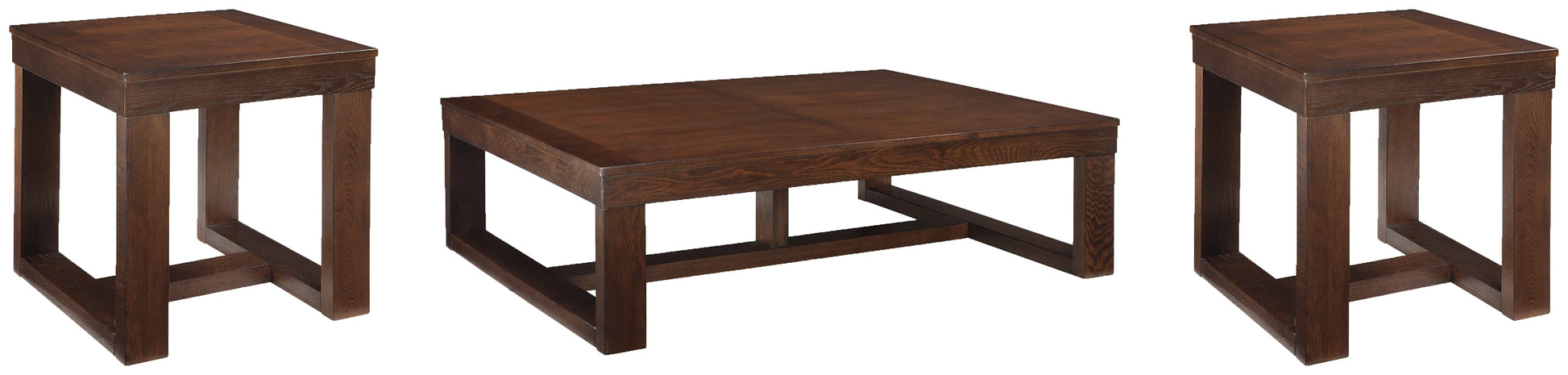 Watson Coffee Table with 2 End Tables at Walker Mattress and Furniture Locations in Cedar Park and Belton TX.