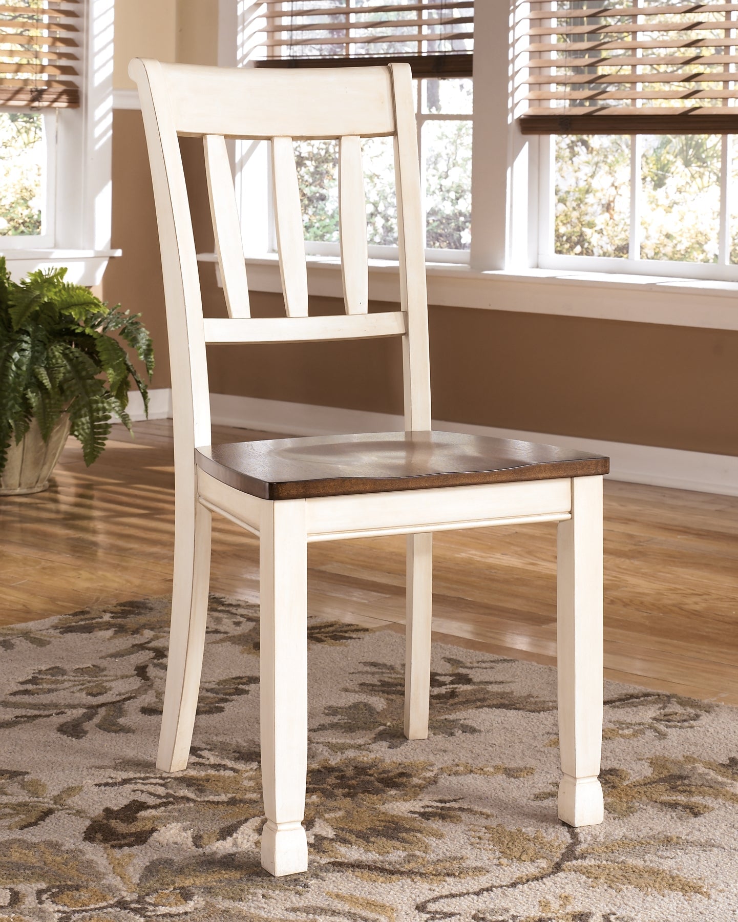 Whitesburg Dining Table and 4 Chairs with Storage at Walker Mattress and Furniture Locations in Cedar Park and Belton TX.