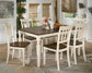 Whitesburg Dining Table and 6 Chairs at Walker Mattress and Furniture Locations in Cedar Park and Belton TX.
