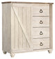 Willowton Dressing Chest at Walker Mattress and Furniture Locations in Cedar Park and Belton TX.