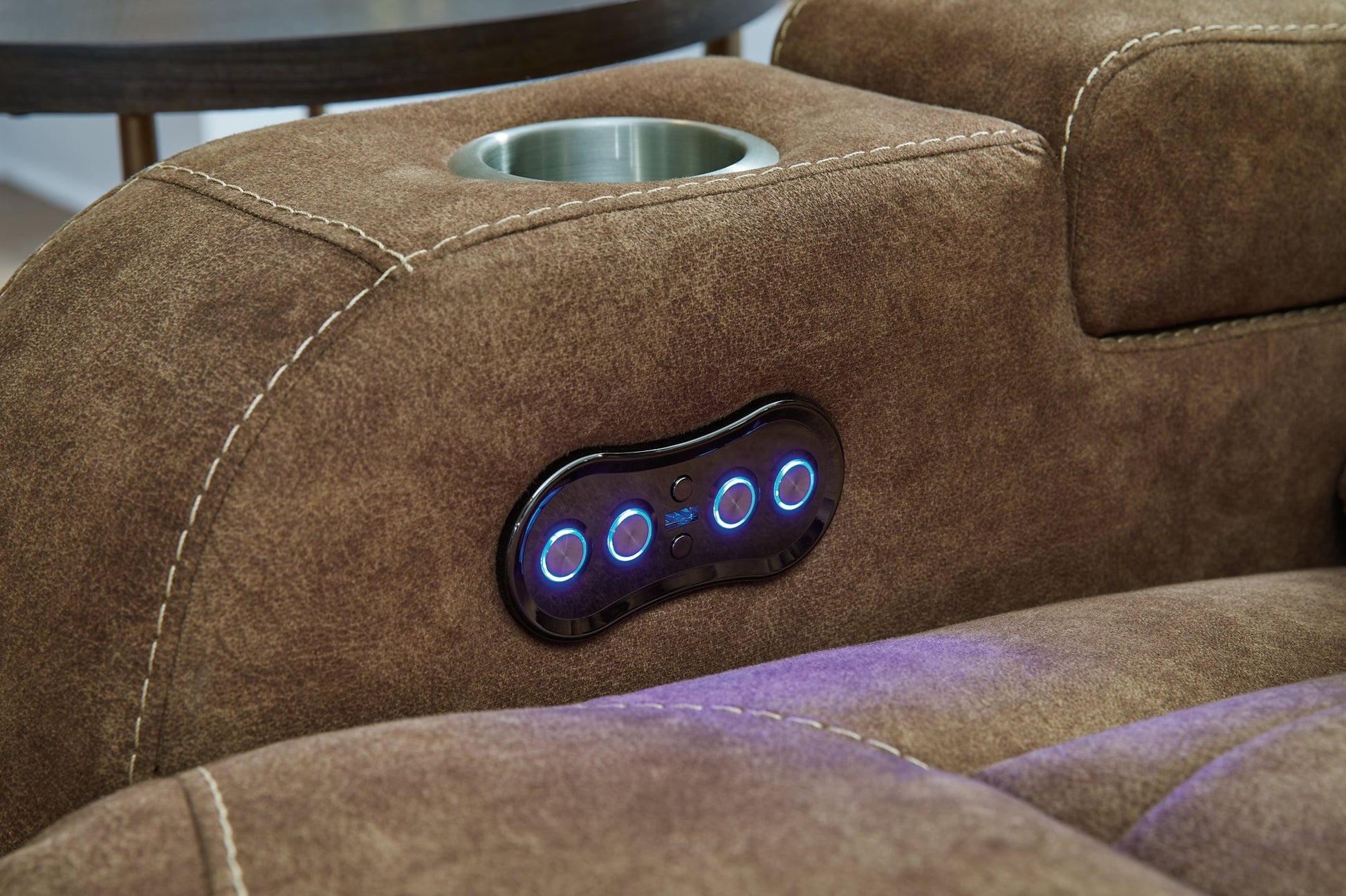 Wolfridge Sofa and Loveseat at Walker Mattress and Furniture Locations in Cedar Park and Belton TX.