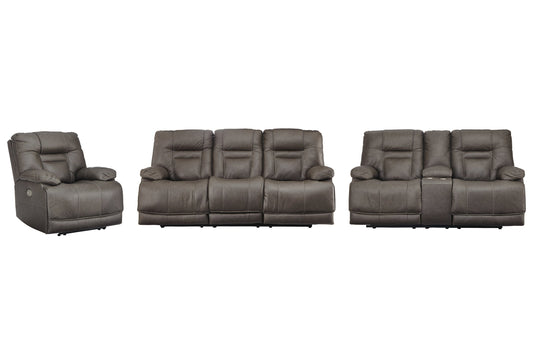 Wurstrow Sofa, Loveseat and Recliner at Walker Mattress and Furniture Locations in Cedar Park and Belton TX.