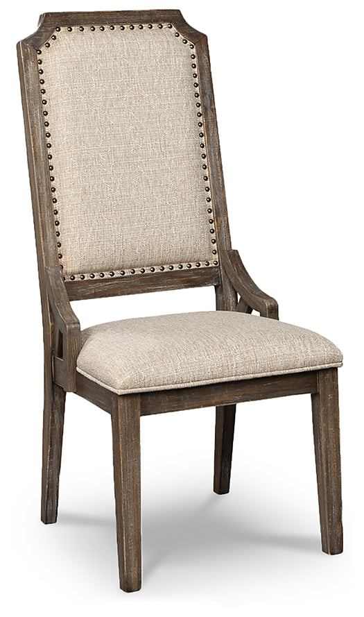 Wyndahl Dining UPH Side Chair (2/CN) at Walker Mattress and Furniture Locations in Cedar Park and Belton TX.