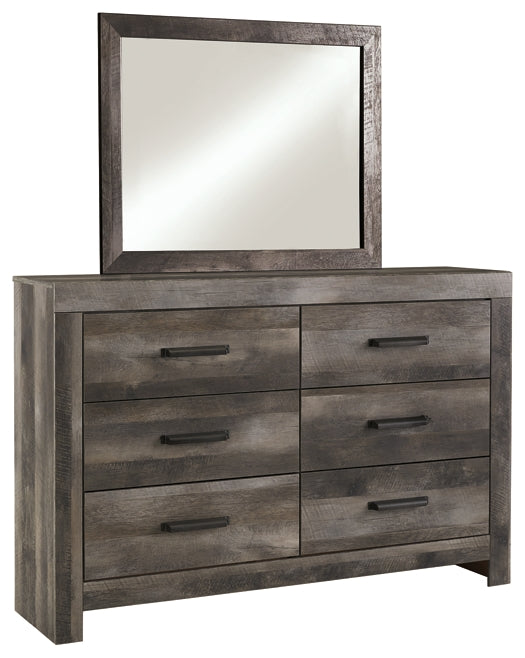 Wynnlow Dresser and Mirror at Walker Mattress and Furniture Locations in Cedar Park and Belton TX.