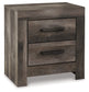 Wynnlow Queen Crossbuck Panel Bed with Mirrored Dresser, Chest and Nightstand at Walker Mattress and Furniture Locations in Cedar Park and Belton TX.