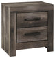 Wynnlow Two Drawer Night Stand at Walker Mattress and Furniture Locations in Cedar Park and Belton TX.