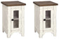 Wystfield 2 End Tables at Walker Mattress and Furniture Locations in Cedar Park and Belton TX.