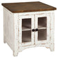Wystfield Rectangular End Table at Walker Mattress and Furniture Locations in Cedar Park and Belton TX.