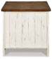 Wystfield Rectangular End Table at Walker Mattress and Furniture Locations in Cedar Park and Belton TX.
