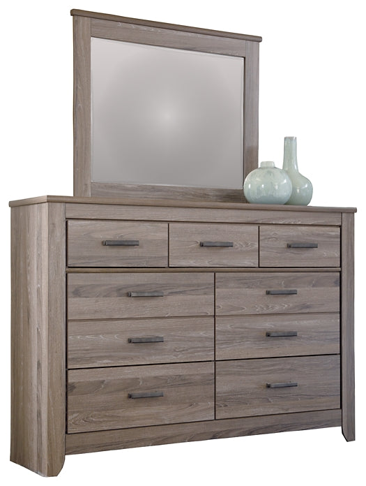 Zelen Dresser and Mirror at Walker Mattress and Furniture Locations in Cedar Park and Belton TX.