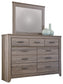 Zelen Dresser and Mirror at Walker Mattress and Furniture Locations in Cedar Park and Belton TX.