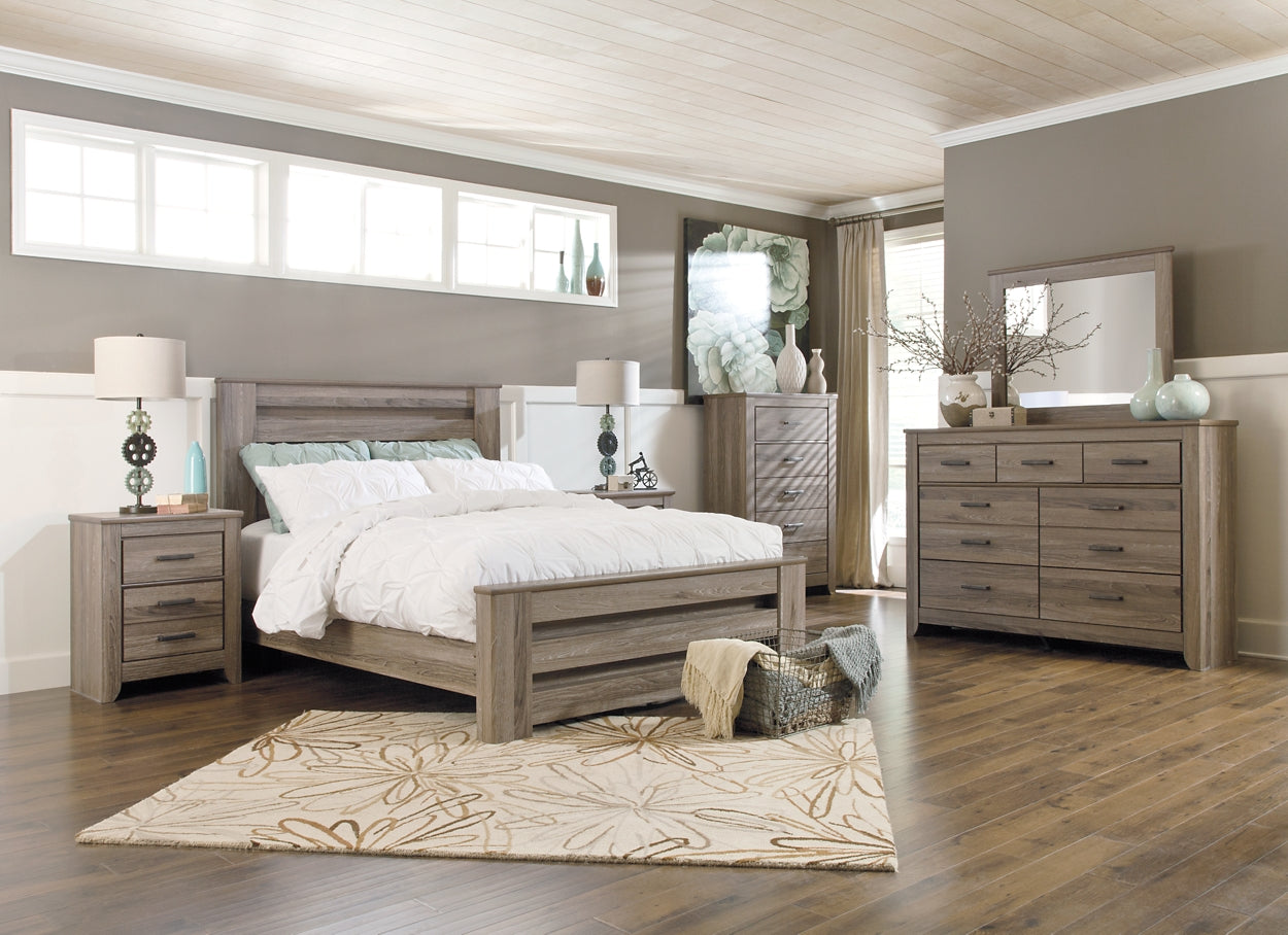 Zelen Five Drawer Chest at Walker Mattress and Furniture Locations in Cedar Park and Belton TX.