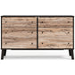 Piperton Six Drawer Dresser