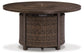 Paradise Trail Round Fire Pit Table