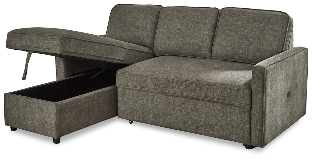 Kerle 2-Piece Sectional with Pop Up Bed