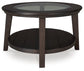 Celamar Oval Cocktail Table