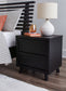 Danziar Queen Panel Bed with Mirrored Dresser and Nightstand