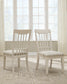 Shaybrock Dining Table and 4 Chairs with Storage