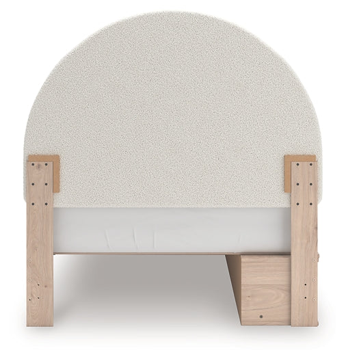 Arloster Full Upholstered Panel Bed with Storage