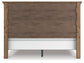 Feddinger King Panel Bed with Mirrored Dresser and Chest