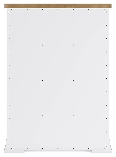 Ashbryn King Panel Storage Bed with Mirrored Dresser and Chest