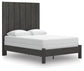Fraluna Queen Panel Bed with Mirrored Dresser and Chest