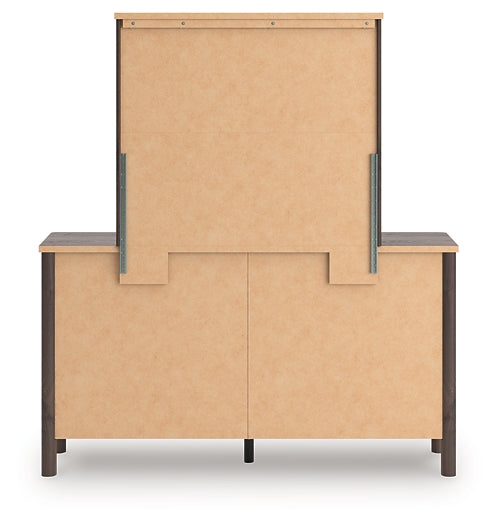 Pamytta King Upholstered Panel Platform Bed, Dresser, Mirror, Chest and Nightstand