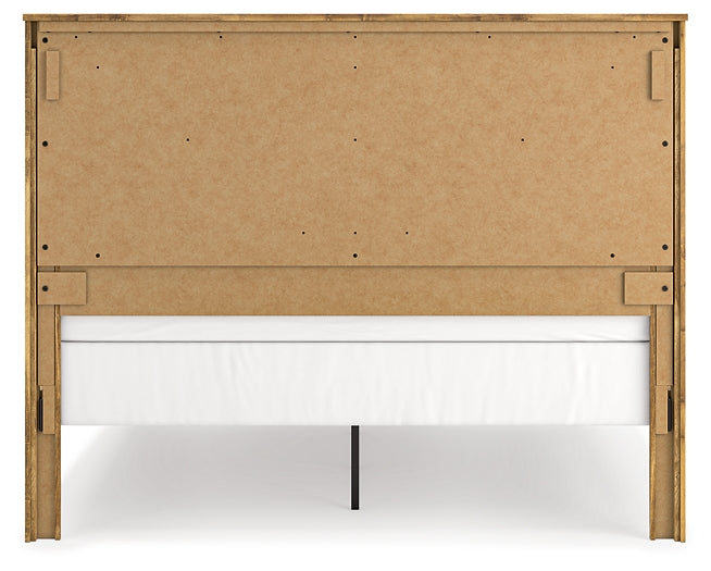 Maystonna King Crossbuck Panel Bed