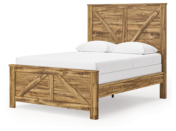 Maystonna Queen Crossbuck Panel Bed