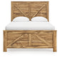 Maystonna Queen Crossbuck Panel Bed